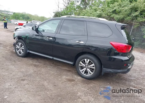 2018 Nissan Pathfinder S из США, поврежденный, VIN 5N1DR2MM7JC675369